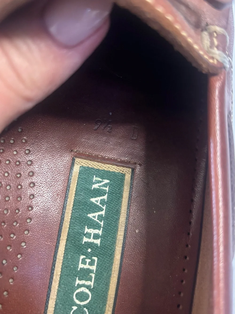 Cole Haan Men’s Brown Leather Tassel Loafers VGUC 9.5